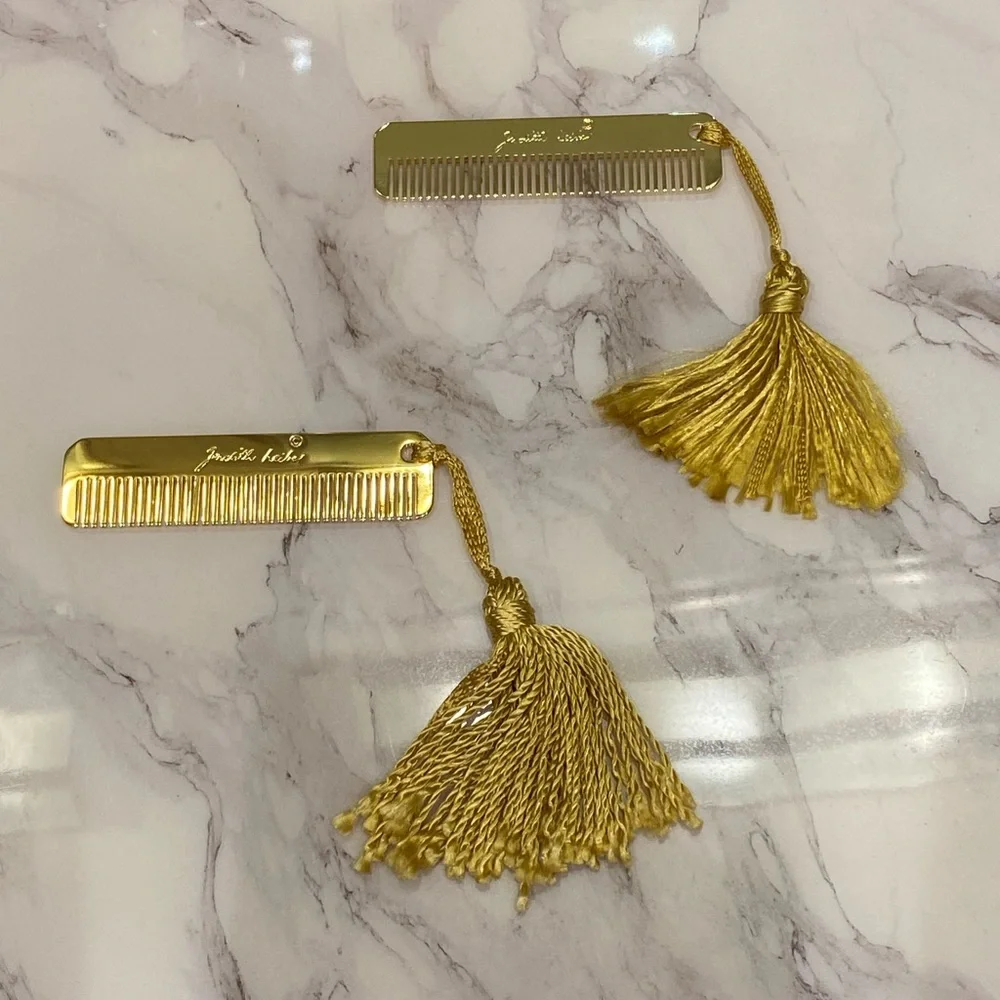 **SALE** Judith Leiber Metal Comb